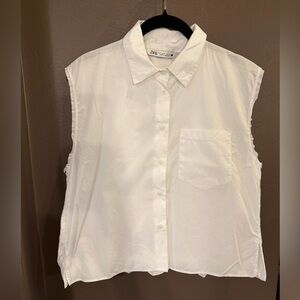 Zara Puffy Poplin Shirt